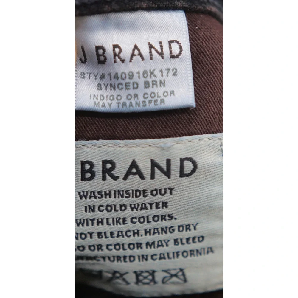 J Brand KANE Men’s Jeans 36x32 Slim Straight Leg Black Denim